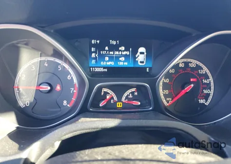 2016 Ford Focus St from USA, damaged, VIN 1FADP3L90GL406836